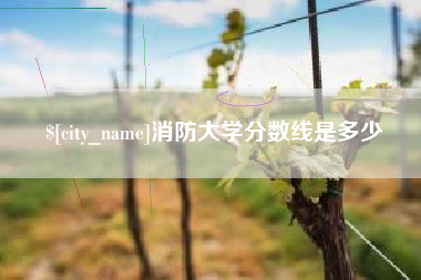 东海消防大学分数线是多少
