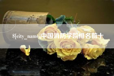 东海中国消防学院排名前十