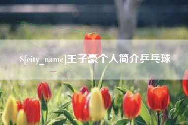 东海王子豪个人简介乒乓球
