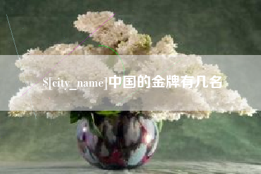东海中国的金牌有几名