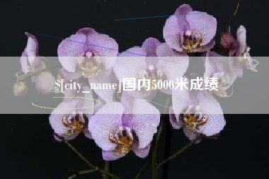 东海国内5000米成绩