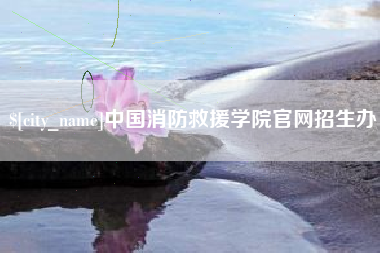 东海中国消防救援学院官网招生办