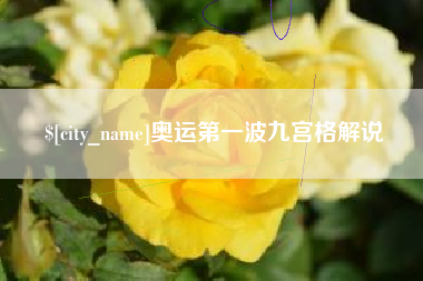 东海奥运第一波九宫格解说
