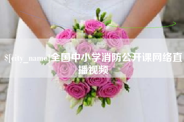东海全国中小学消防公开课网络直播视频