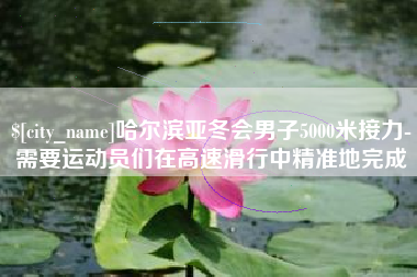 东海哈尔滨亚冬会男子5000米接力-需要运动员们在高速滑行中精准地完成