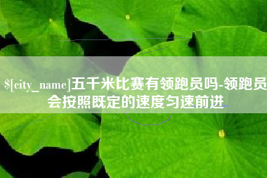 东海五千米比赛有领跑员吗-领跑员会按照既定的速度匀速前进