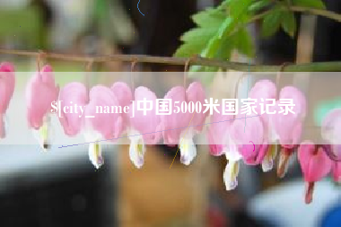 东海中国5000米国家记录
