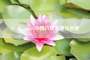 东海中国六块金牌分别是